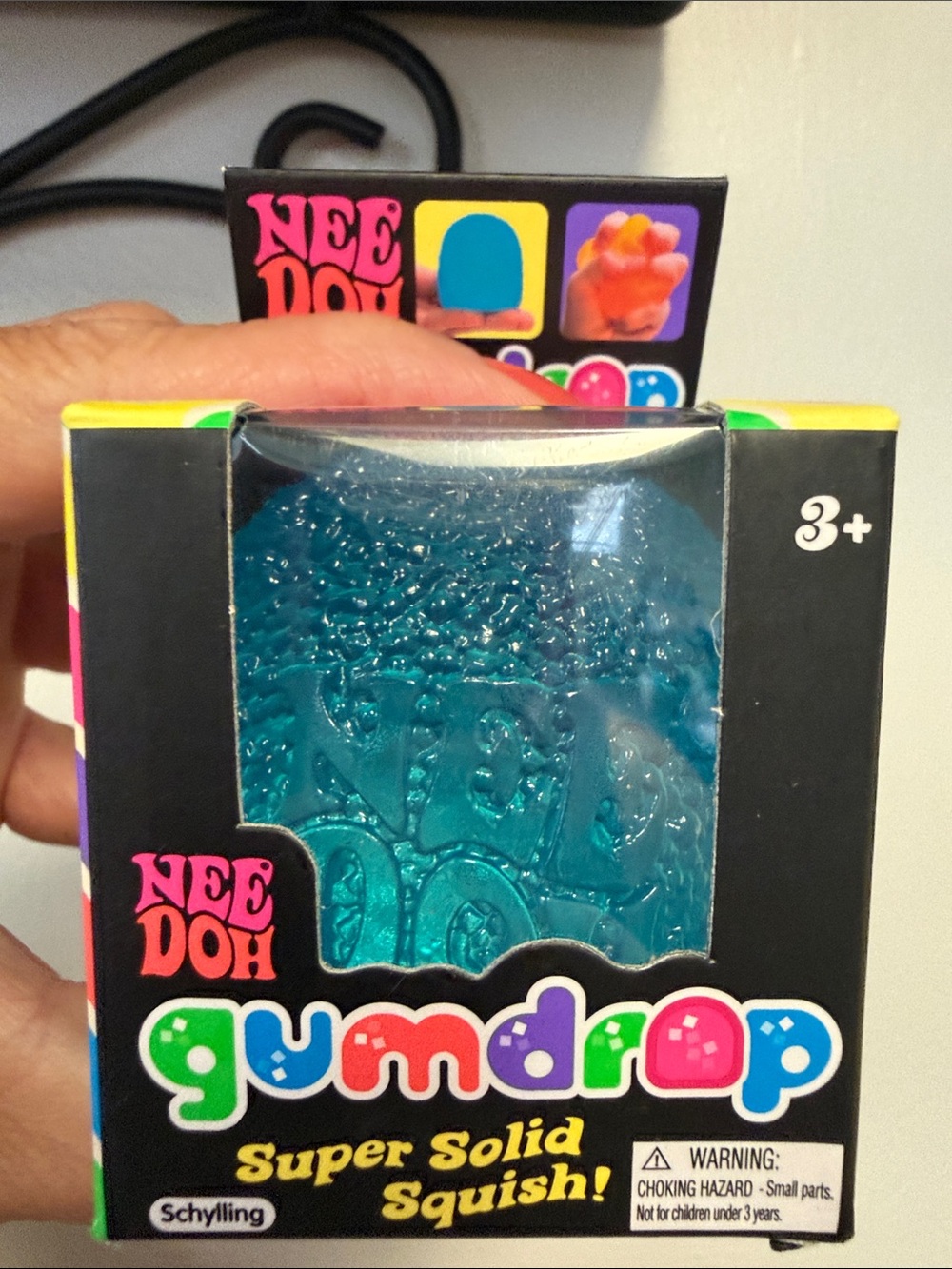 Gumdrop Super Solid Squish! Toy - Blue